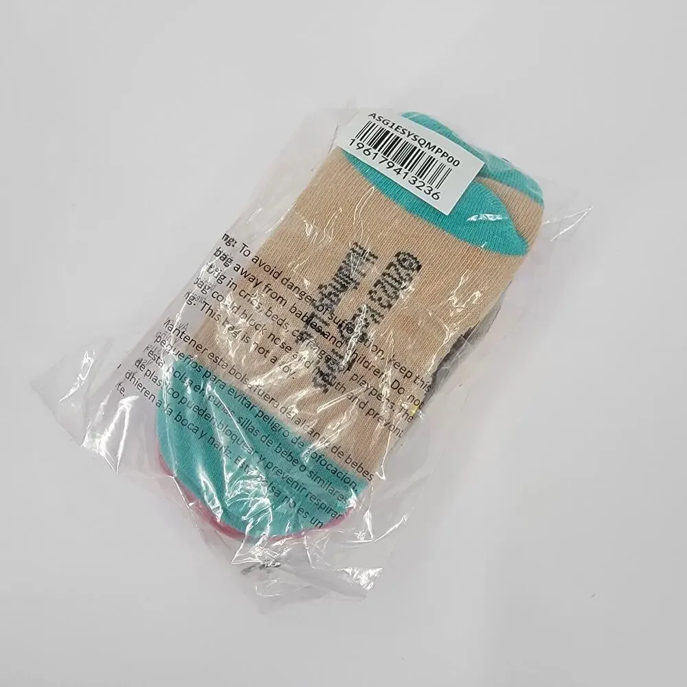 Bioworld Squishmallows Squad Youth Ankle Socks 6-Pack Sock Size 7-9 NEW